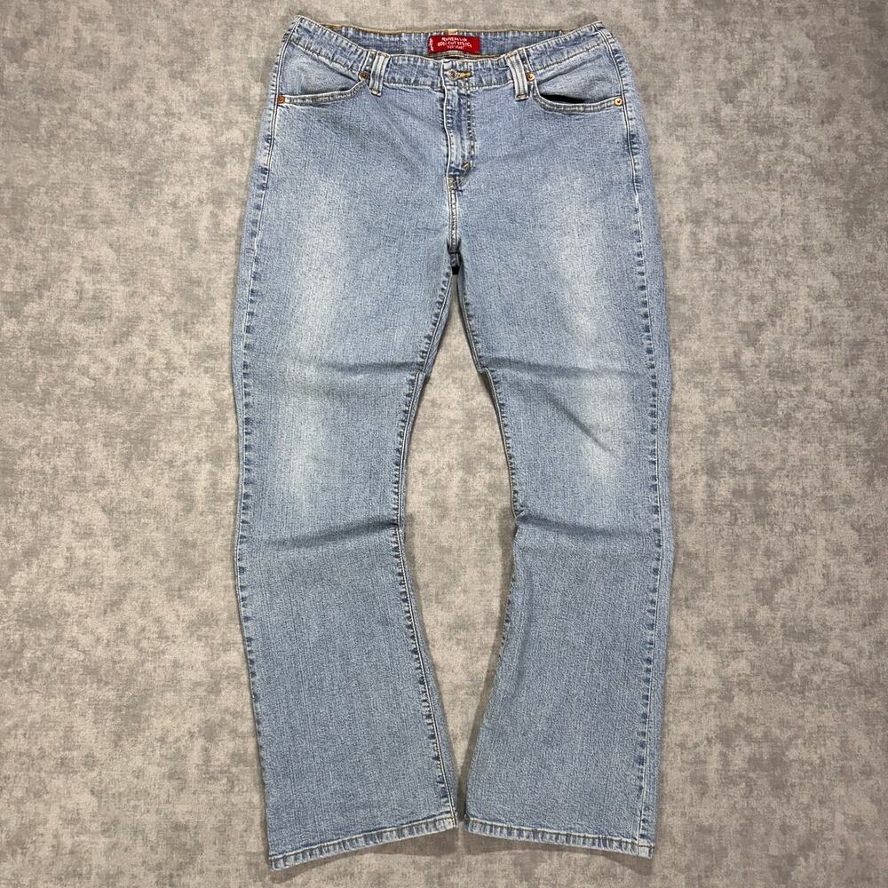 VTG Levis 525 Nouveau Low rise Bootcut stretch Y2K streetwear jeans womens 14